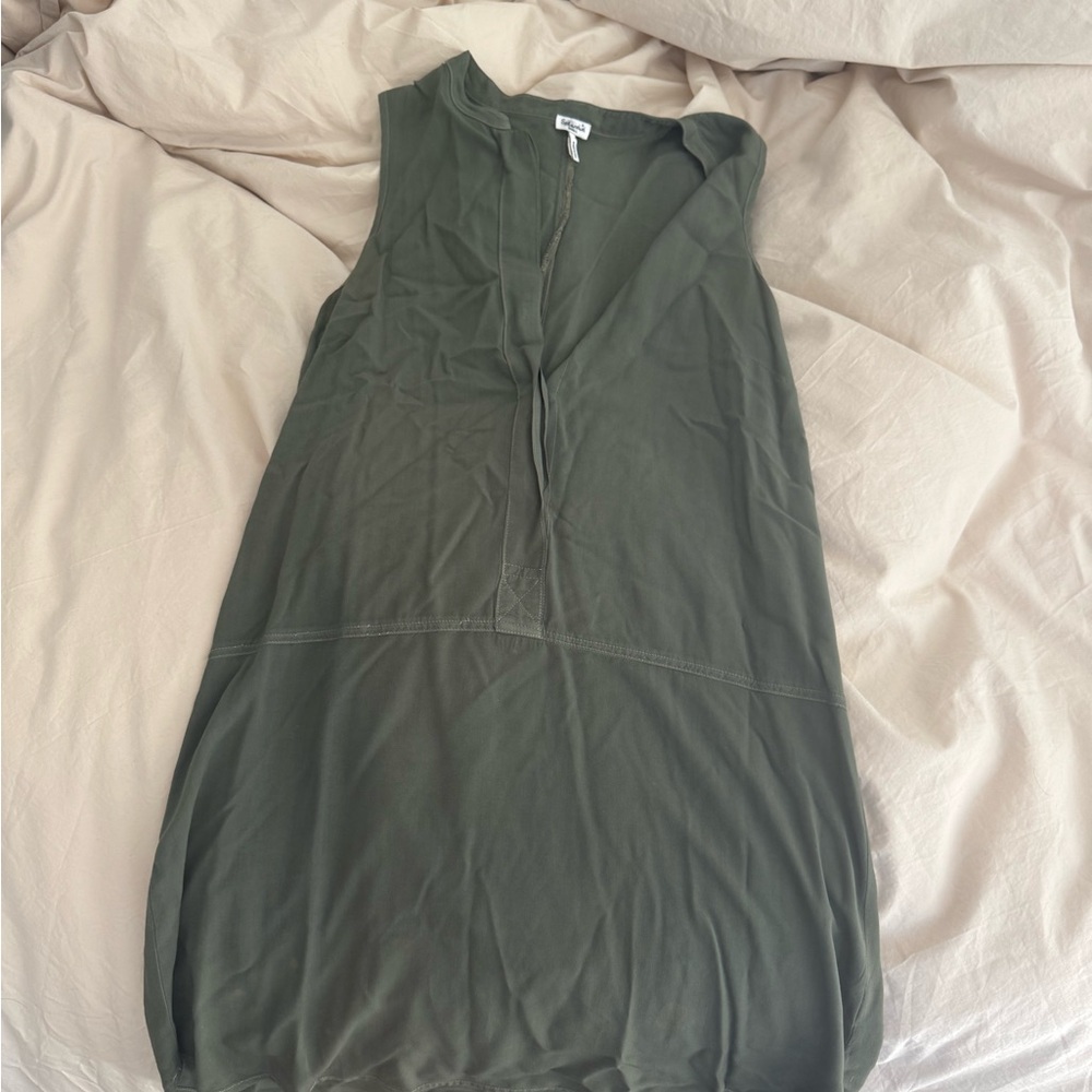 Splendid Olive Green tunic dress